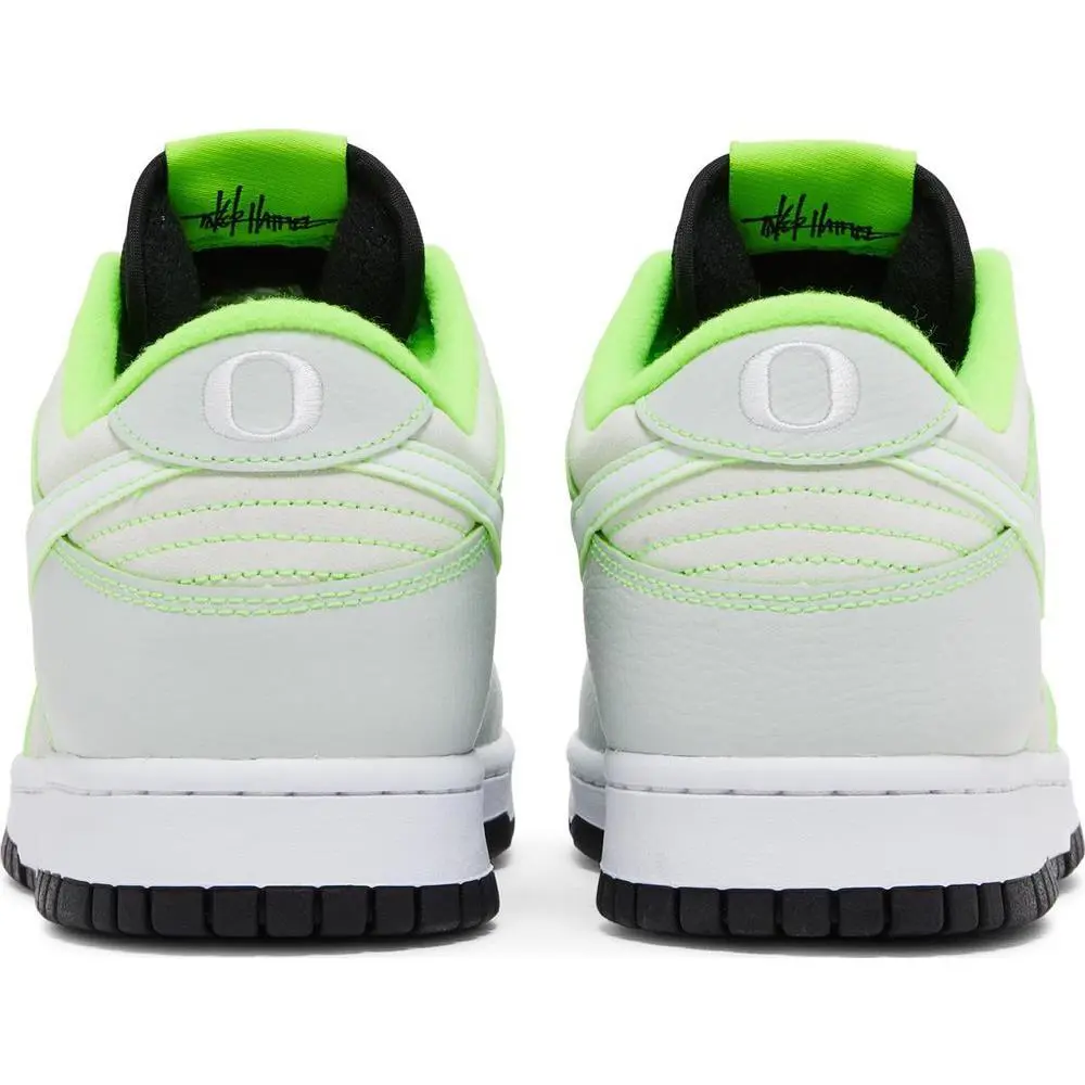 Nike shoes - Nike Dunk Low - Dunk Low - FQ7260-001 - LIGHT SILVER/WHITE/BLACK/ELECTRIC GREEN 2