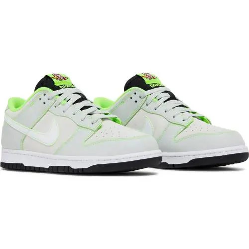 Nike shoes - Nike Dunk Low - Dunk Low - FQ7260-001 - LIGHT SILVER/WHITE/BLACK/ELECTRIC GREEN 3