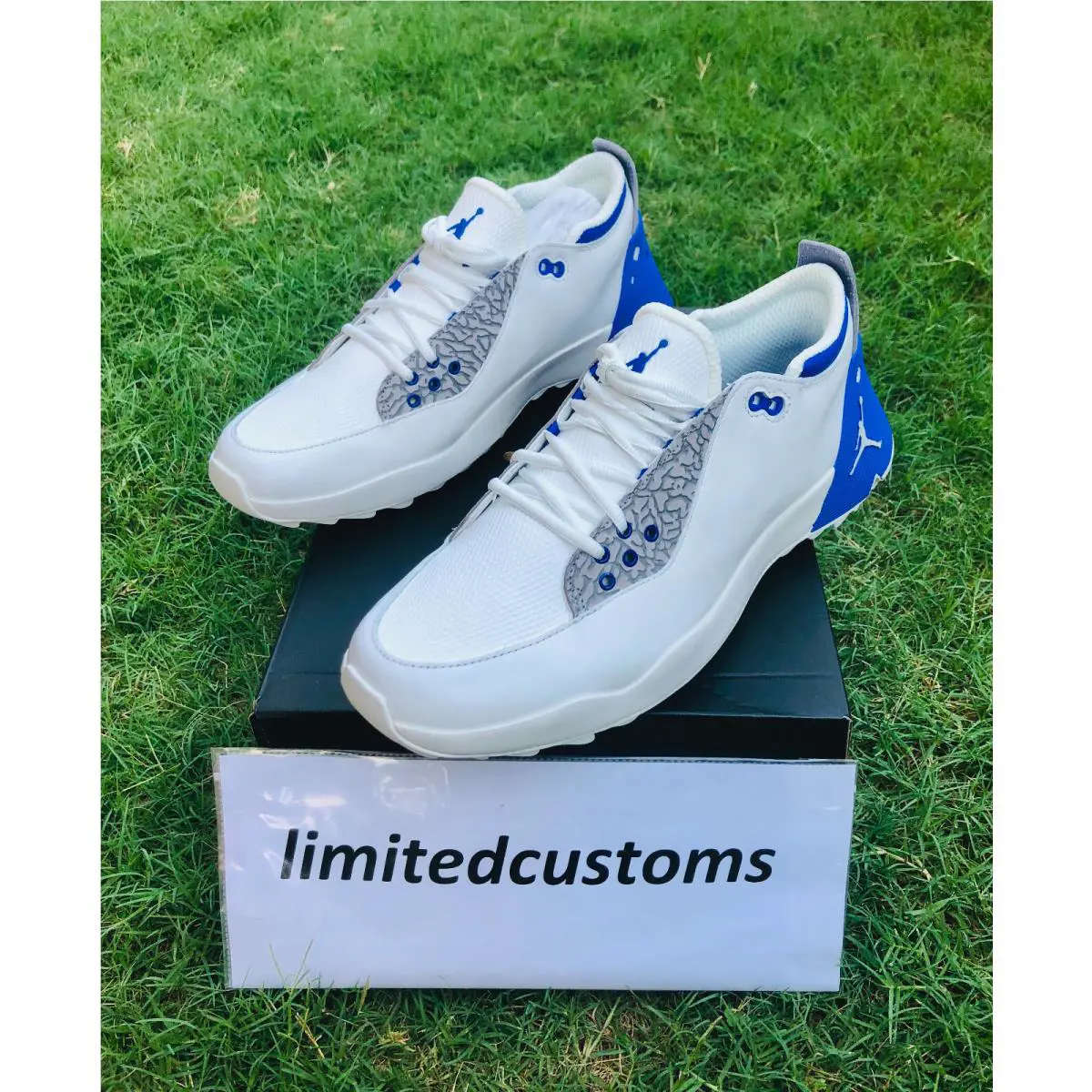 Nike shoes - Jordan ADG 2 - ADG - CT7812-101 - Summit White/Hyper Royal/Atmosphere Grey/Summit Wh 3
