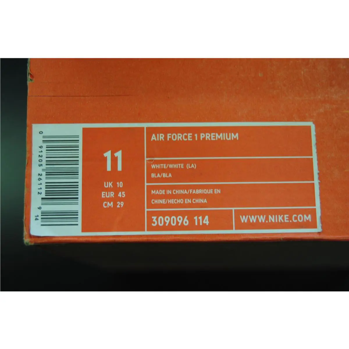 Nike shoes - Nike Air Force 1 - Air Force - 309096-114 - White 22