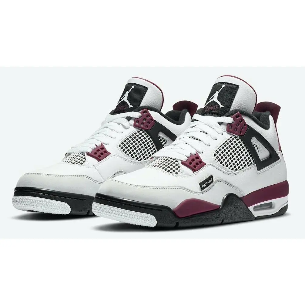 Nike shoes - Retro 4 - Retro - CZ5624 100 - White/Neutral Grey/Black/Bordeaux 3