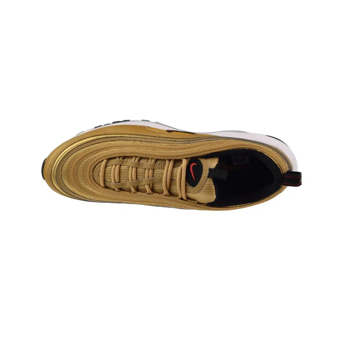 Nike shoes - Metallic Gold-Red 3