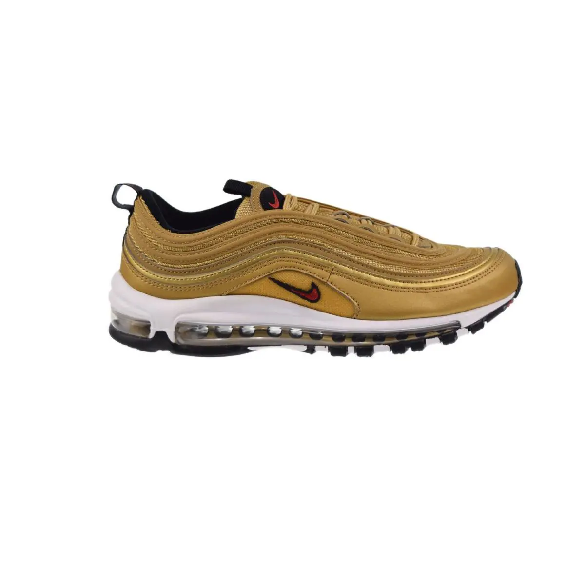 Nike shoes - Metallic Gold-Red 5