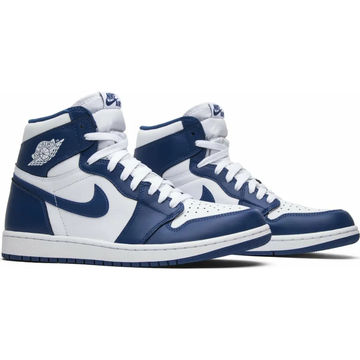 Nike shoes - Nike Air Jordan 1 Retro High OG - 555088-127 - Blue 2
