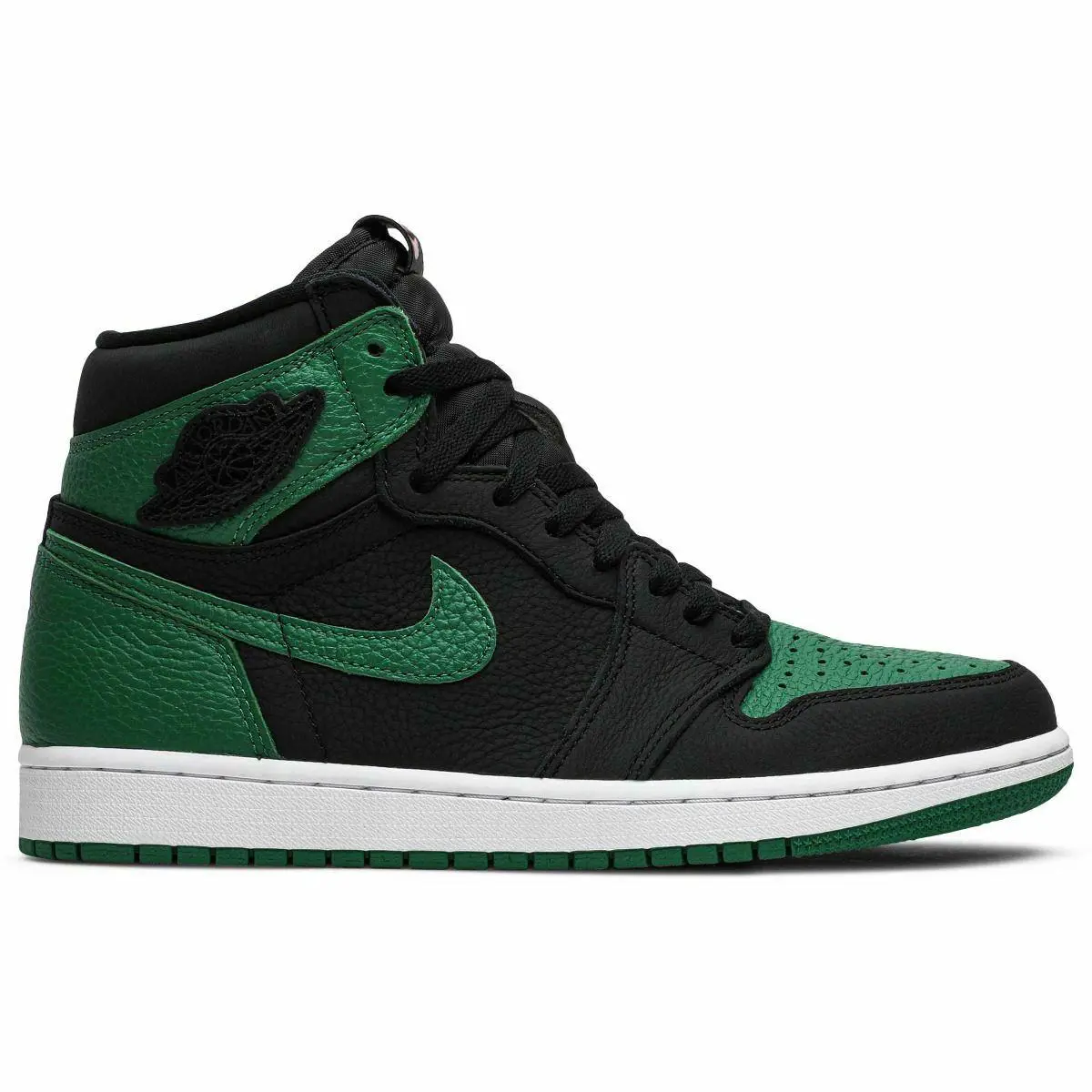 Nike shoes - Jordan 1 - 555088 030 - Black/White/Gym Red/Pine Green 1