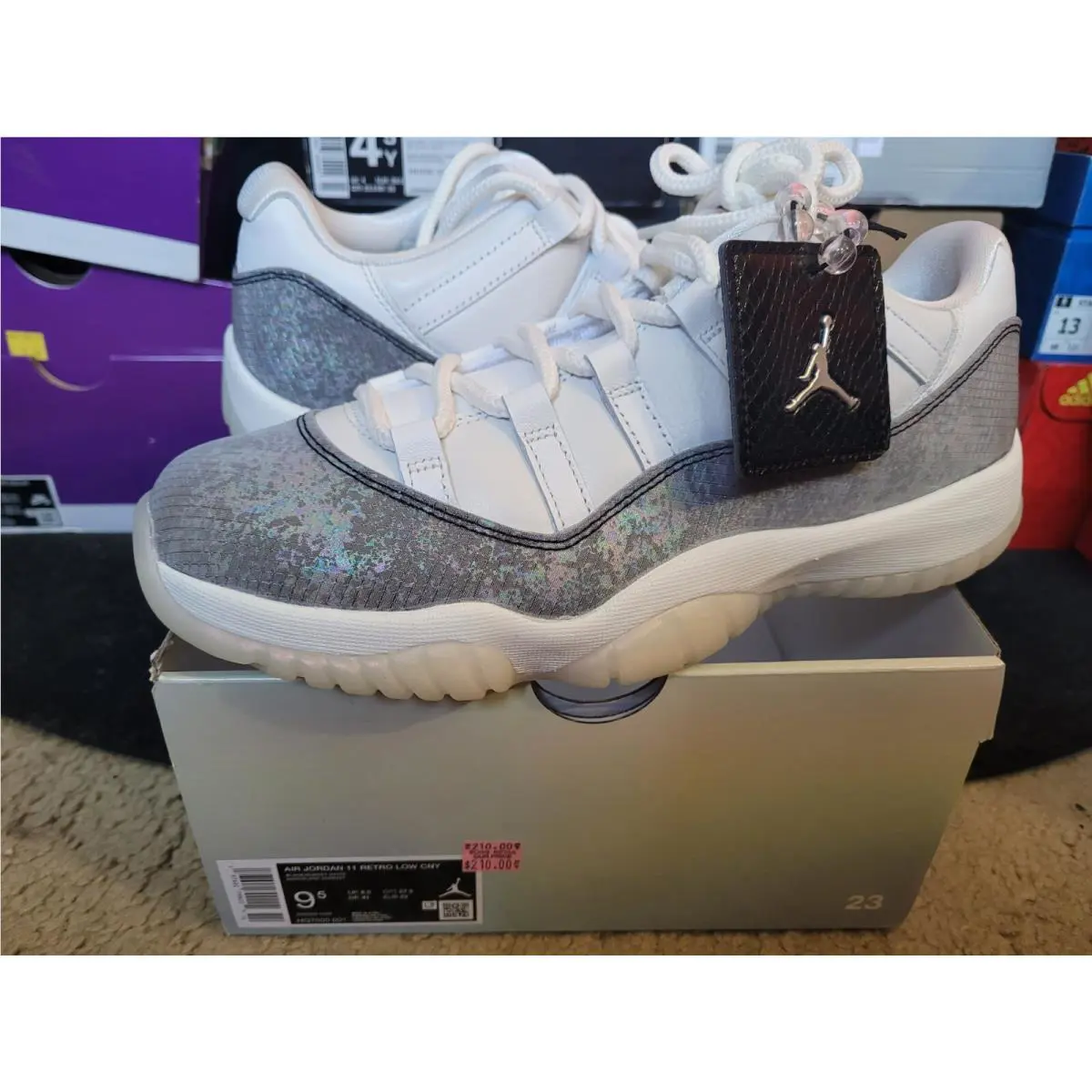 Nike shoes - Air Jordan 11 Low - Air Low - HQ7000 001 - Multicolor 5