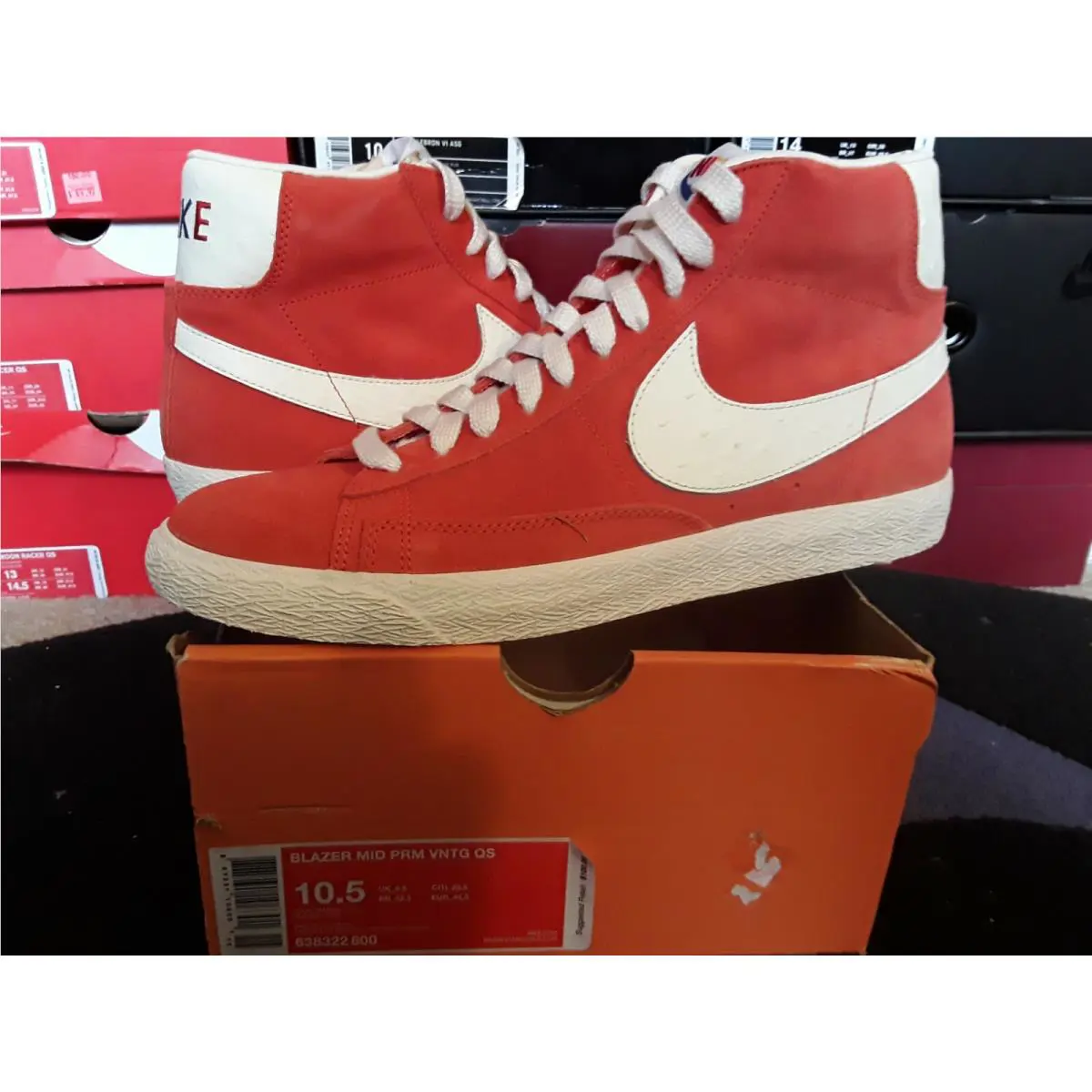Nike shoes - Nike Blazer - Blazer - 638322 800 - Orange 0