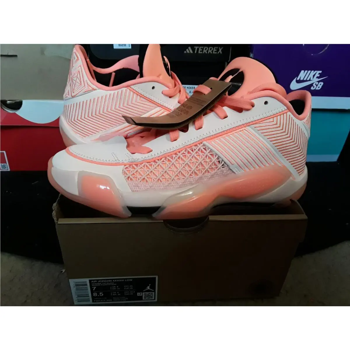 Nike shoes - Air Jordan 38 - Air - FD2326-800 - Orange 5
