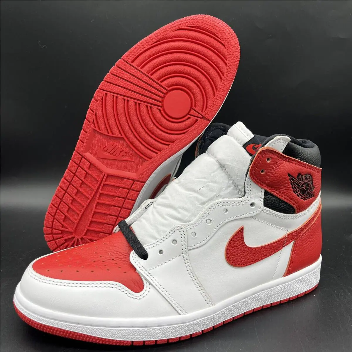 Nike shoes - Air Jordan 1 - Air - 555088 161 - White 1