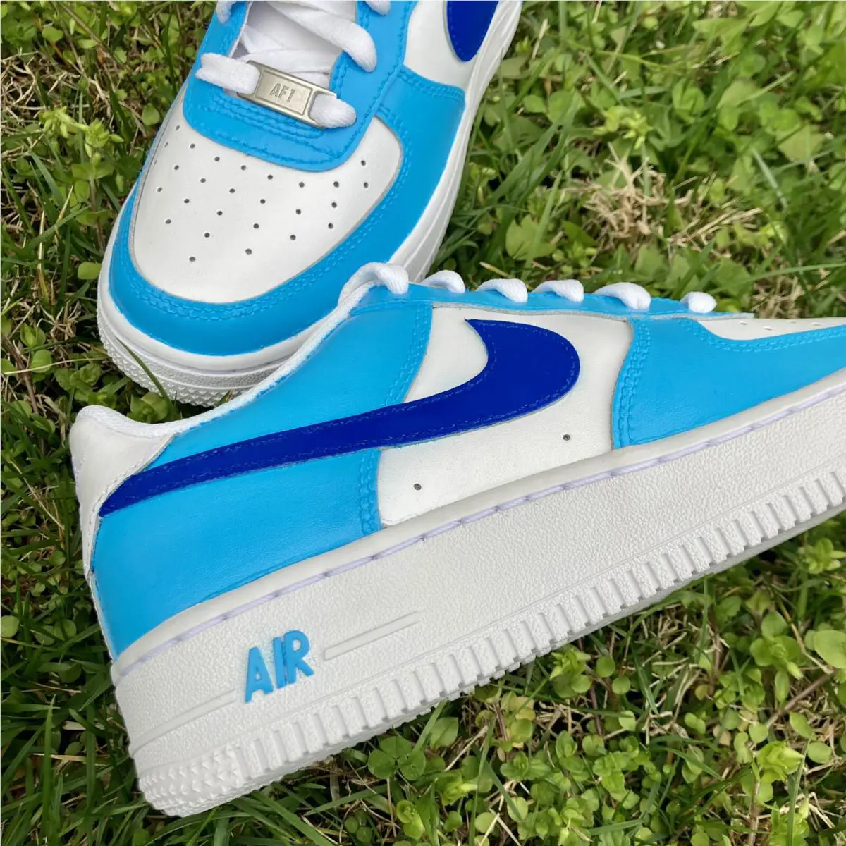 Nike shoes - Nike Air Force 1 - Air Force - DD8959-100 - Blue, Two Tone: Two Tone Blue Light Dark 2