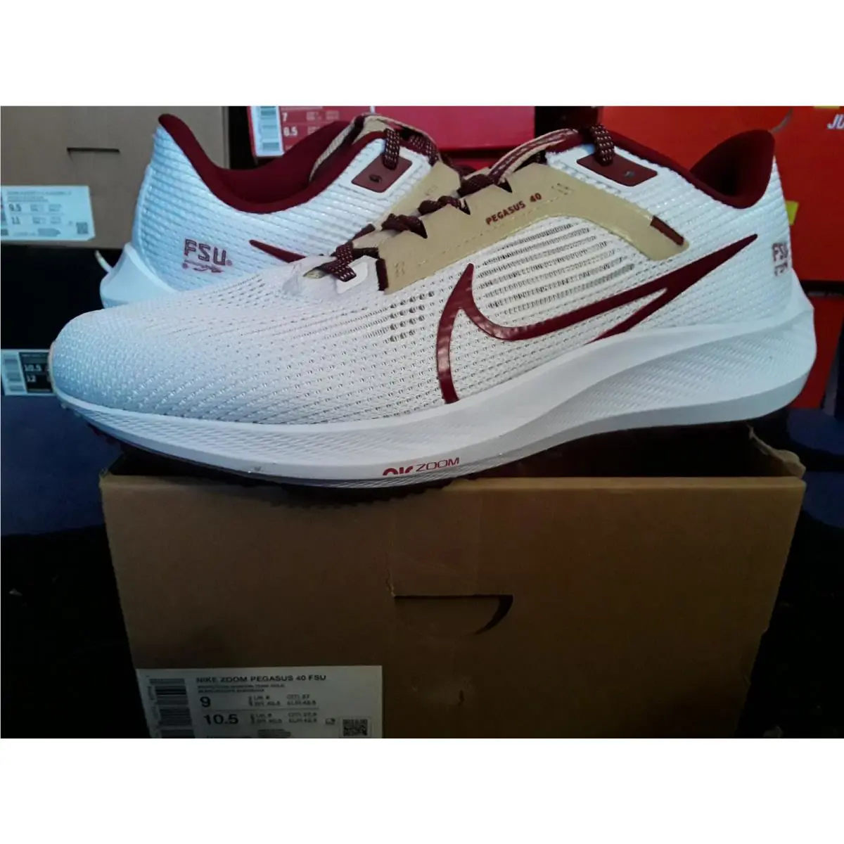 Nike shoes - Nike Air Zoom Pegasus 40 - DZ5943-100 - White 4
