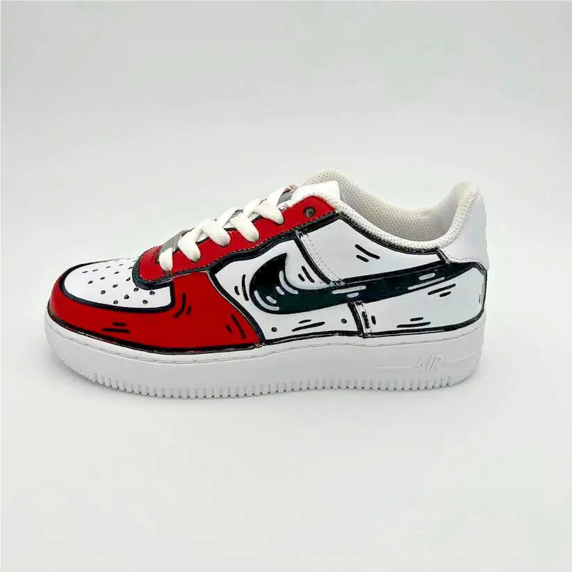 Nike shoes - Nike Air Force 1 - Air Force - DD8959-100 - Red 1