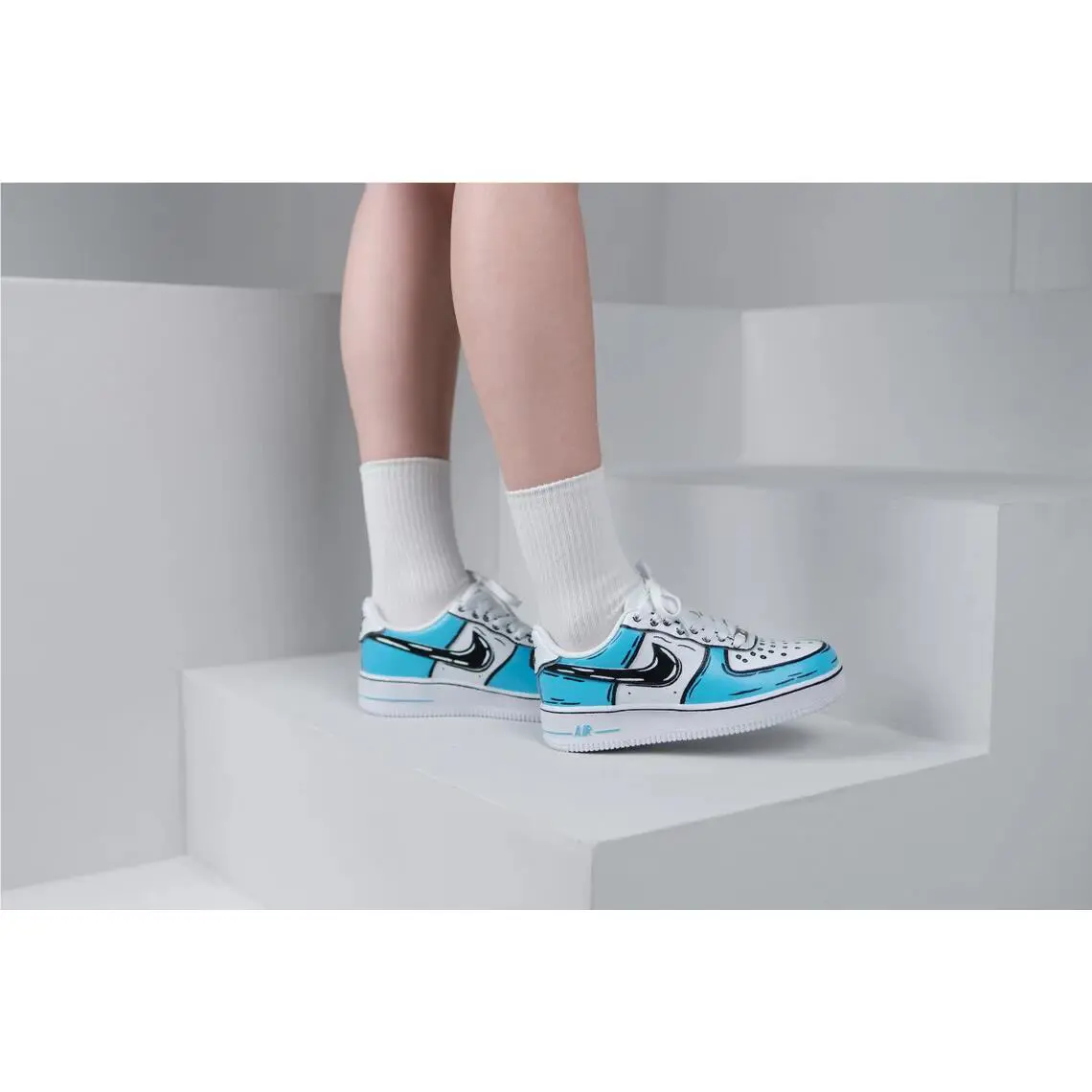 Nike shoes - Nike Air Force 1 - Air Force - DD8959-100 - White 2