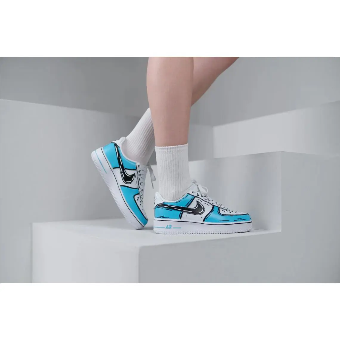 Nike shoes - Nike Air Force 1 - Air Force - DD8959-100 - White 14