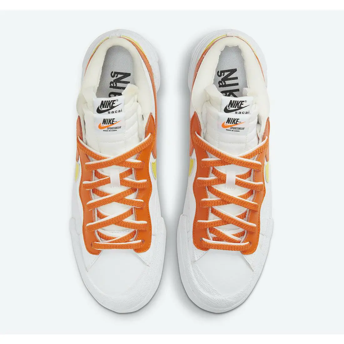 Nike shoes - Nike Men`s Sacai x Blazer Low - DD1877-100 - White 1