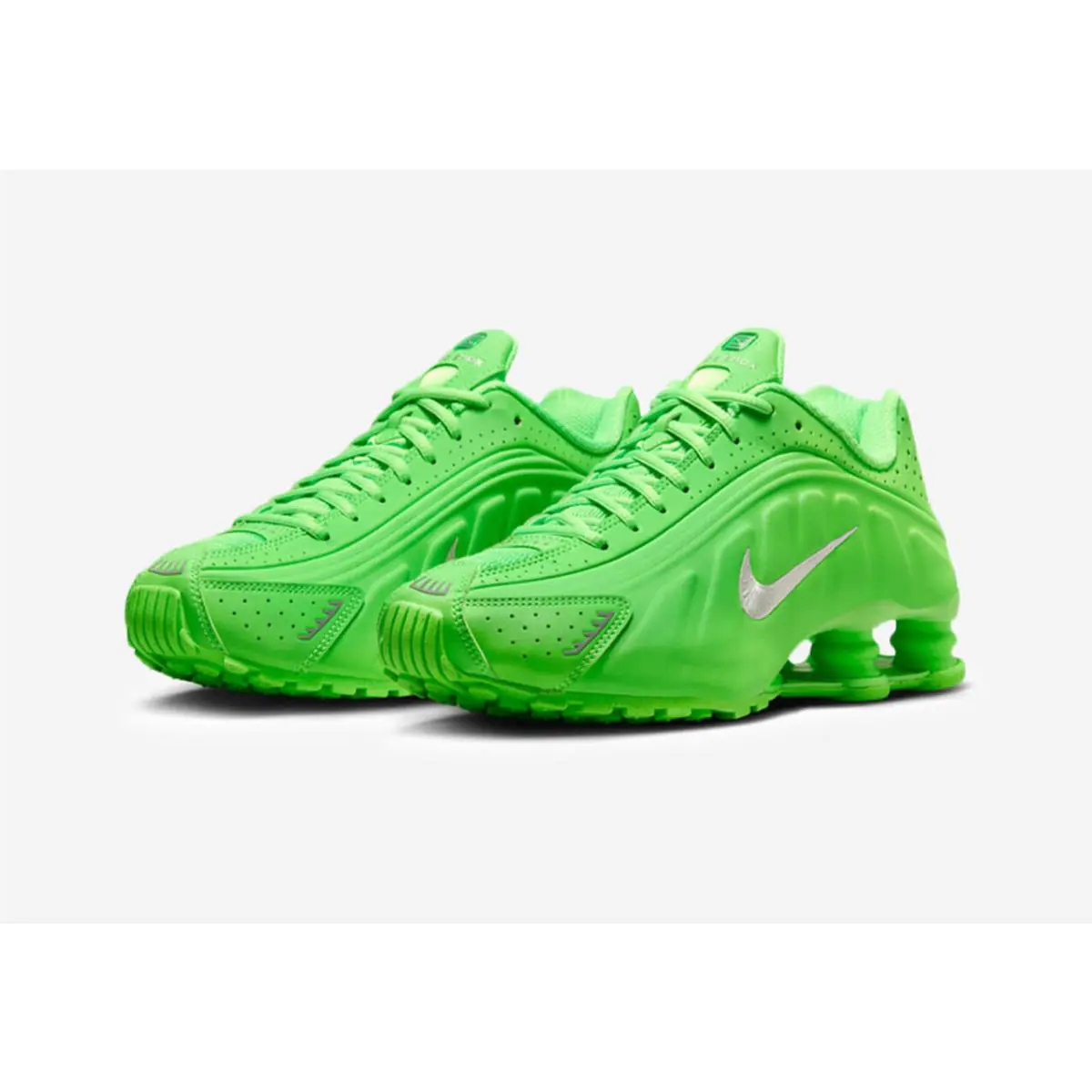 Nike shoes - Nike Shox - Shox - HV0839-398 - Green Strike | Metallic Silver 4