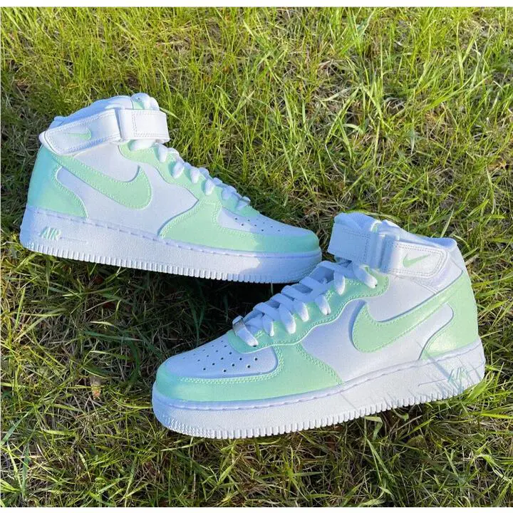 Nike shoes - Nike Air Force 1 - Air Force - DH2934-111 - White, Two Tone: Mint Green 23