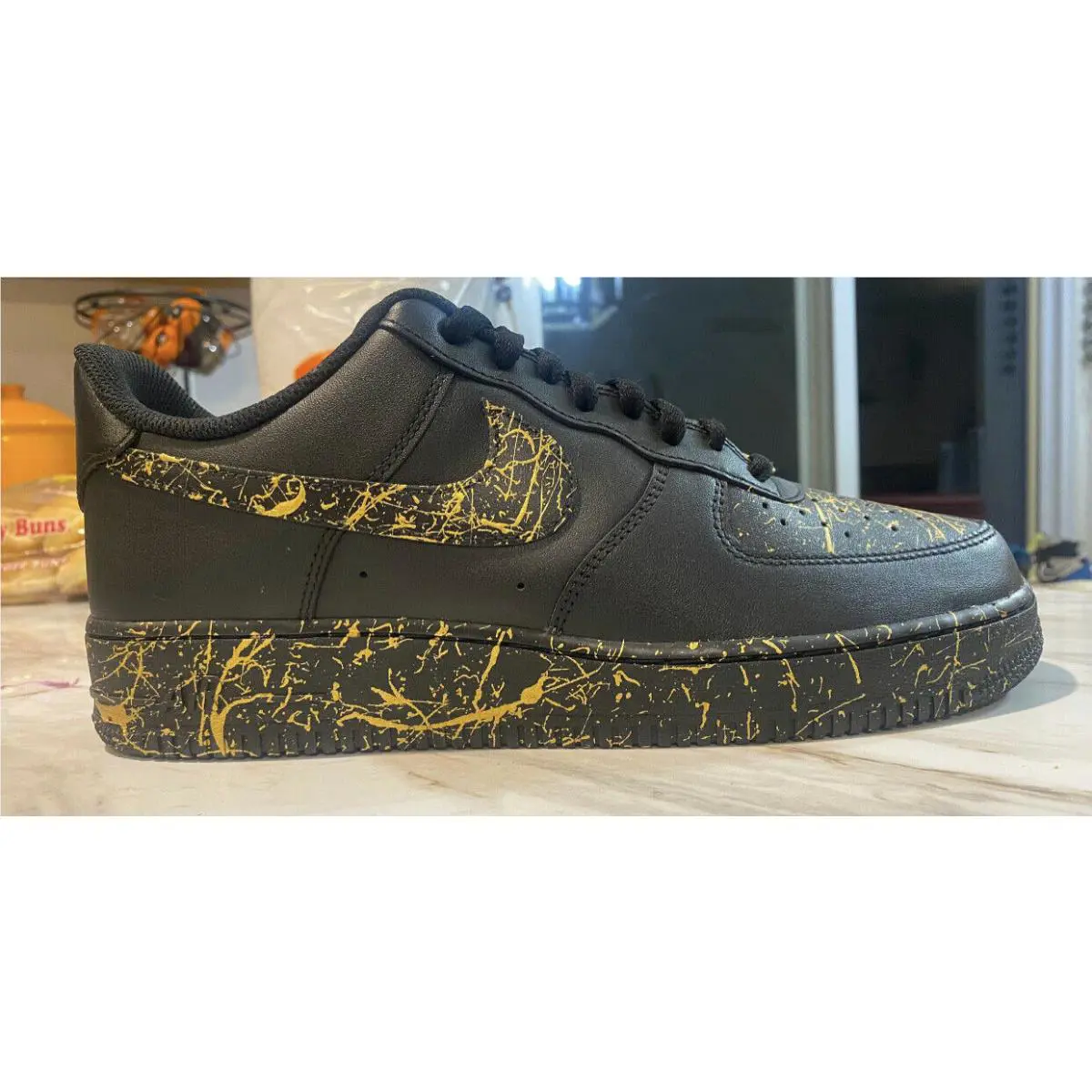 Nike shoes - Nike Air Force 1 - Air Force - DD8959-100 - Black 0
