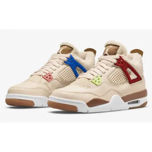 Nike shoes - Jordan Retro 4 - Retro - DH0572 264 - Sail/University Red/Hemp/Barely Volt 0