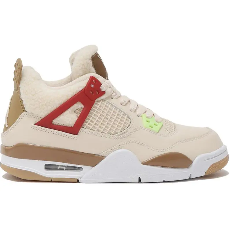 Nike shoes - Jordan Retro 4 - Retro - DH0572 264 - Sail/University Red/Hemp/Barely Volt 1