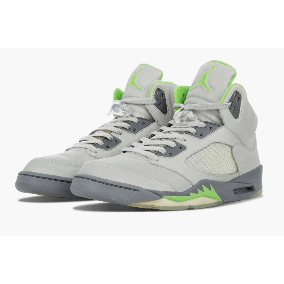Nike shoes - Jordan 5 - DM9014 003 - Silver/Green Bean/Flint Grey 0