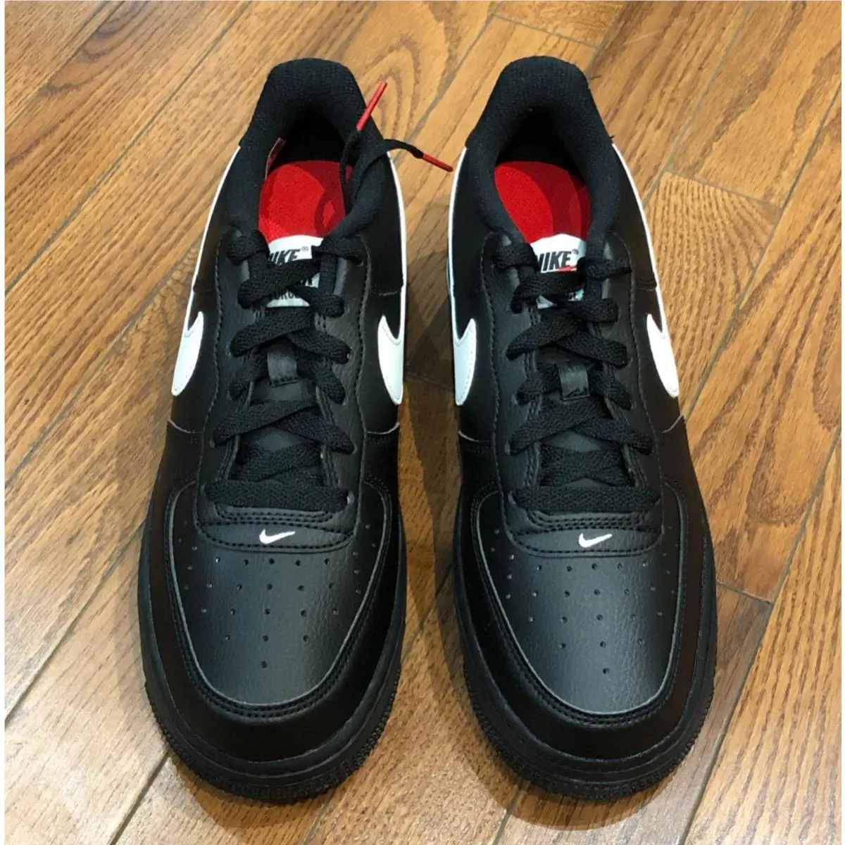 Nike shoes - Nike Air Force 1 GS - Black 3