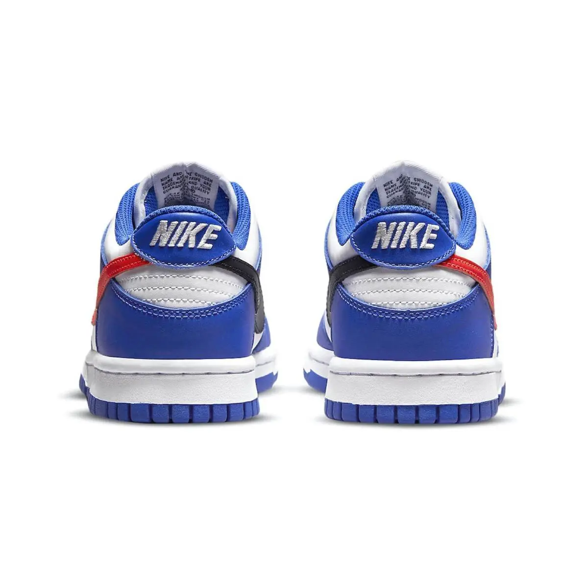 Nike shoes - Nike Dunk Low - Dunk Low - CW1590 104 - White/Game Royal/Black/Bright Crimson 4