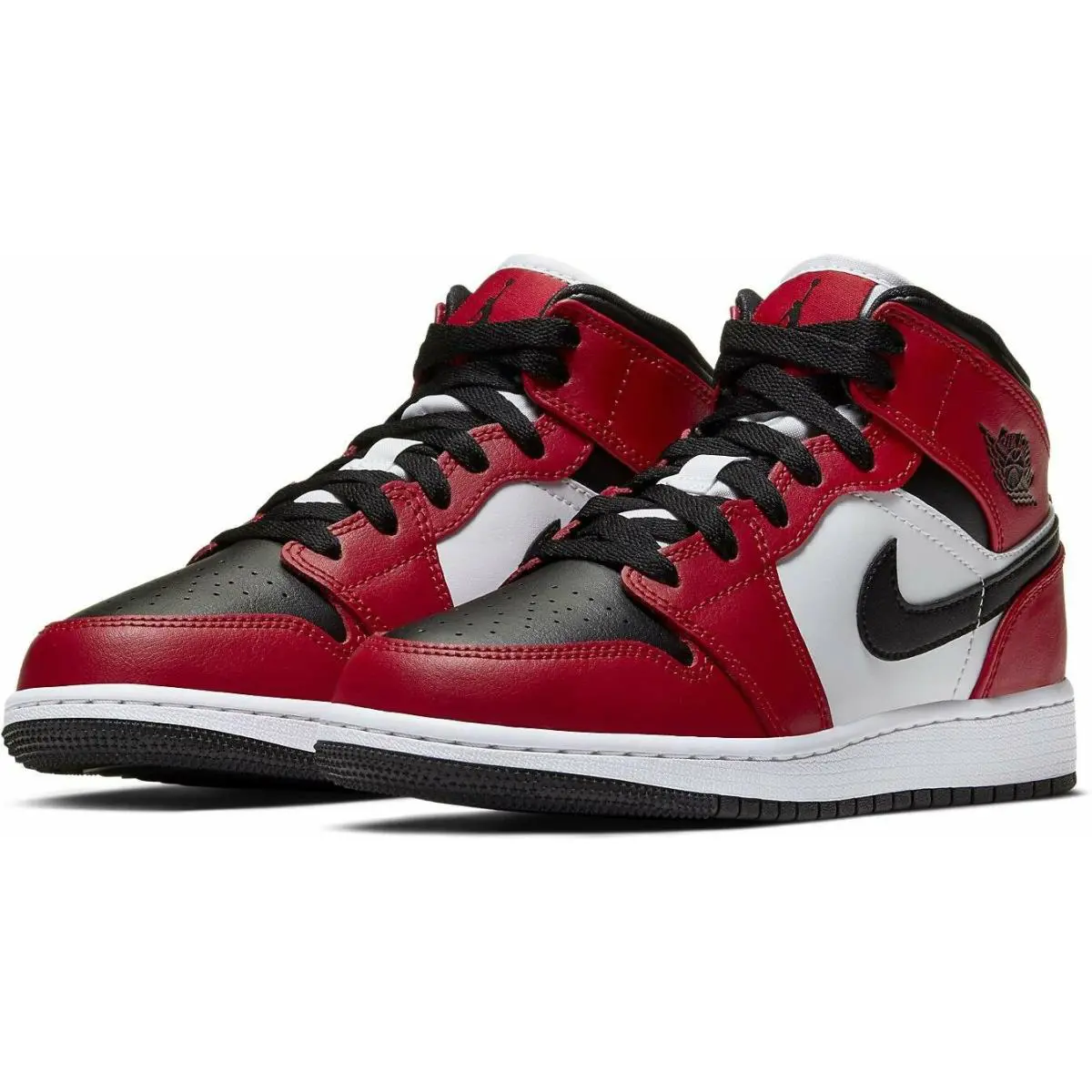 Nike shoes - Retro 1 Mid - Retro Mid - 554725 069 - Black/Gym Red/White 0