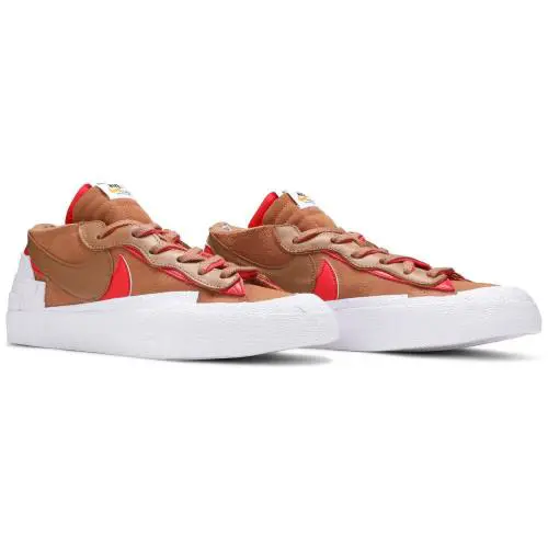 Nike shoes - Nike Men`s Blazer Low Sacai - DD1877 200 - Tan 1