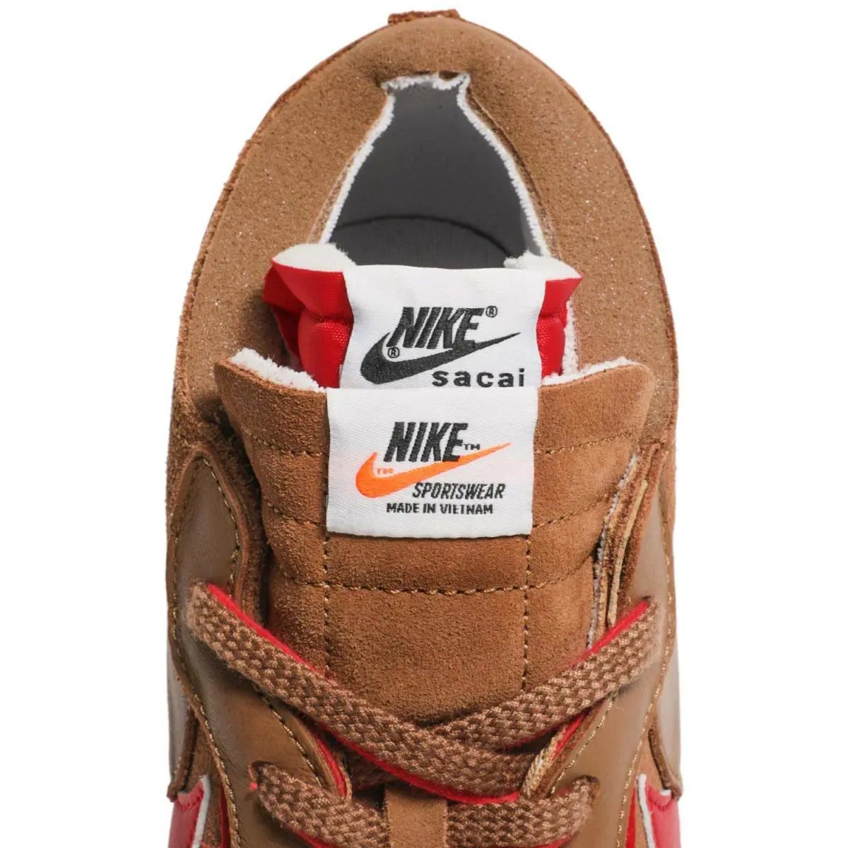 Nike shoes - Nike Men`s Blazer Low Sacai - DD1877 200 - Tan 3