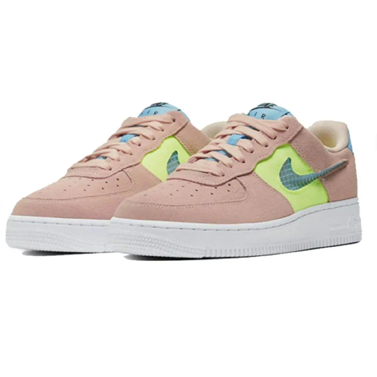 Nike shoes - Nike Air Force 1 - Air Force - CJ1647-600 - Washed Coral/Oracle Aqua 4