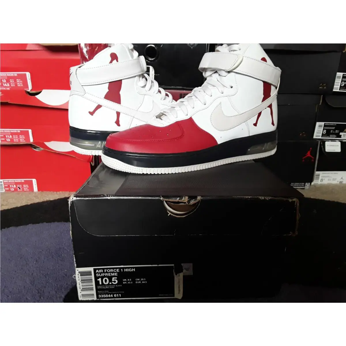 Nike shoes - Nike Air Force 1 - Air Force - 335844 611 - White 0