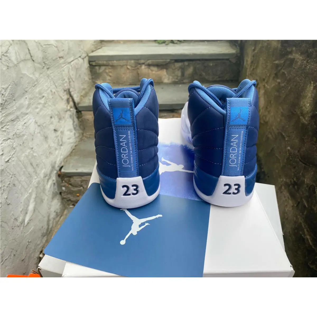 Nike shoes - Jordan 12 - CT4954007 - stone blue 4