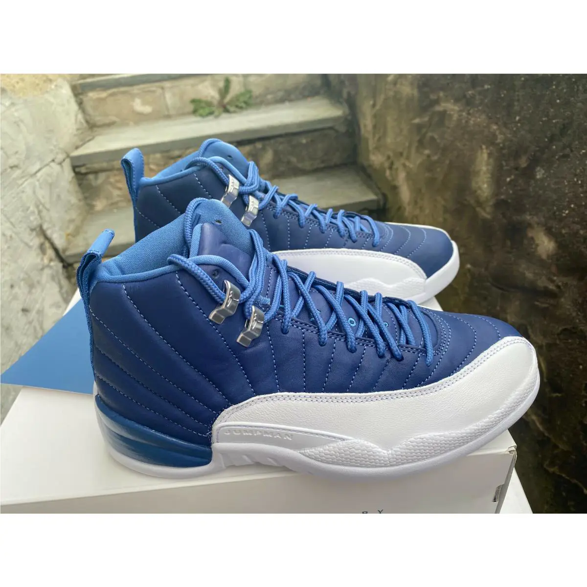 Nike shoes - Jordan 12 - CT4954007 - stone blue 7