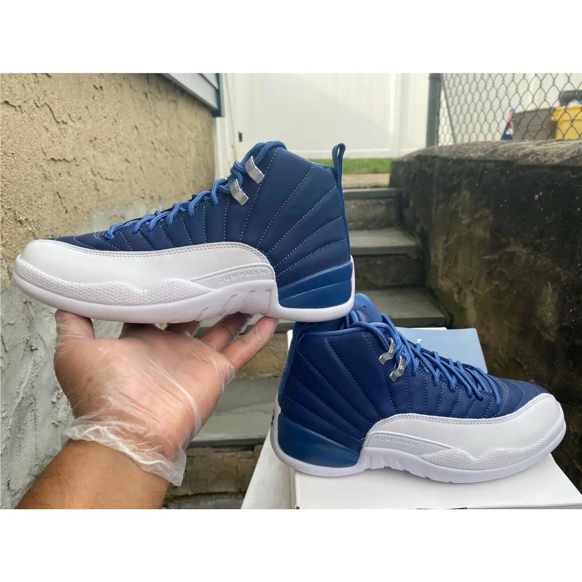 Nike shoes - Jordan 12 - CT4954007 - stone blue 9