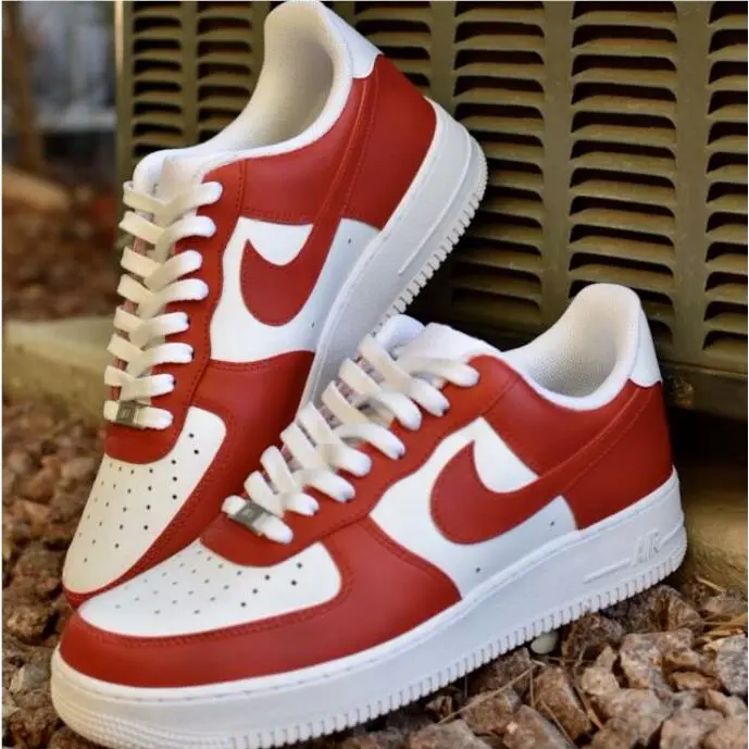Nike shoes - Nike Air Force 1 - Air Force - DD8959-100 - White, Two Tone: Red 14