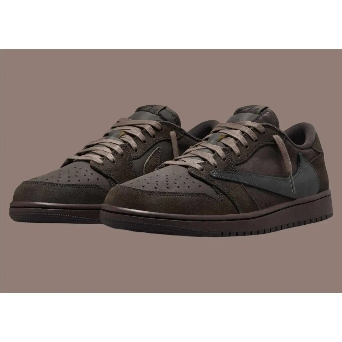Nike shoes - Air Jordan 1 Low Travis Scott - DM7866-202 - Brown 11