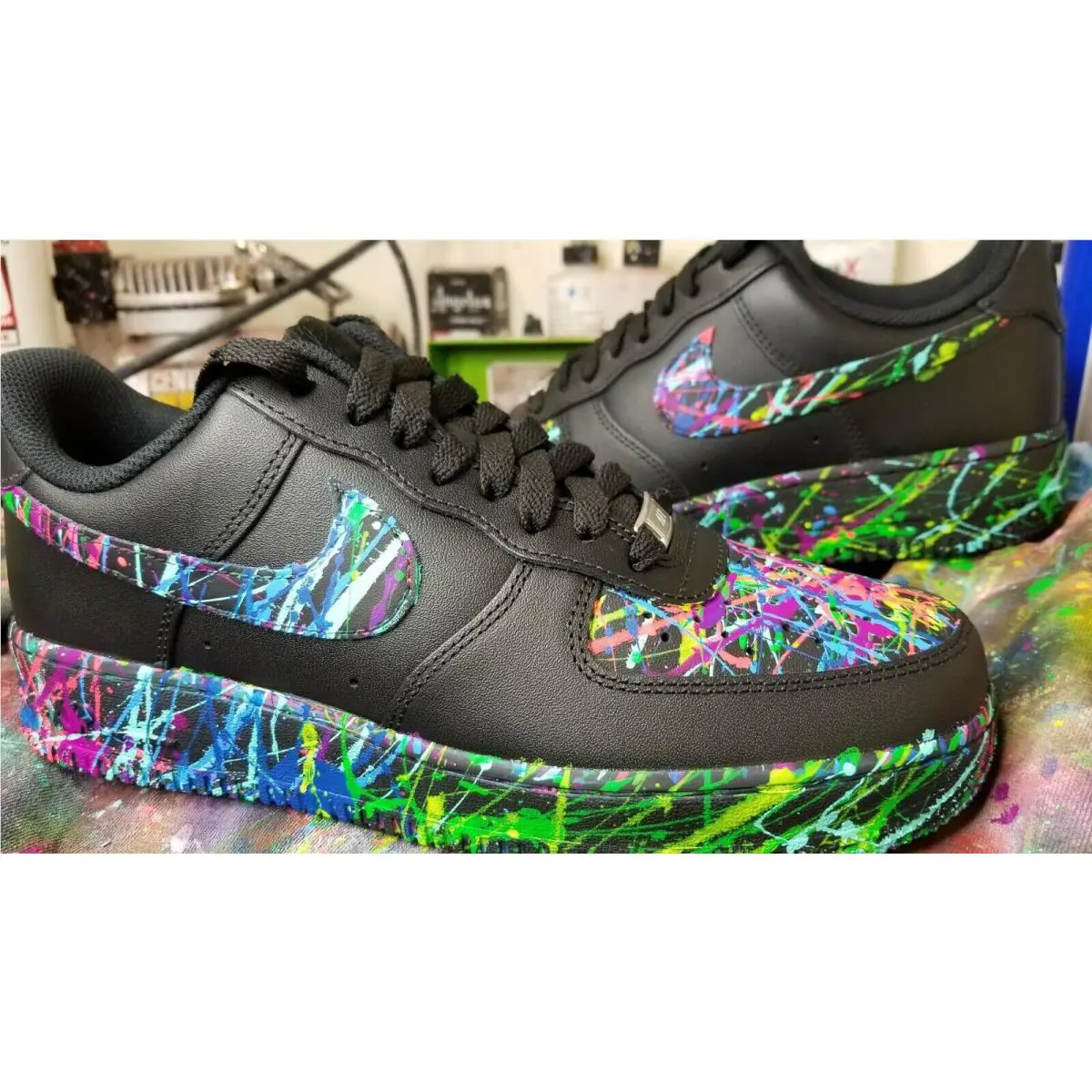 Nike shoes - Nike Air Force 1 - Air Force - DD8959-100 - Black 0