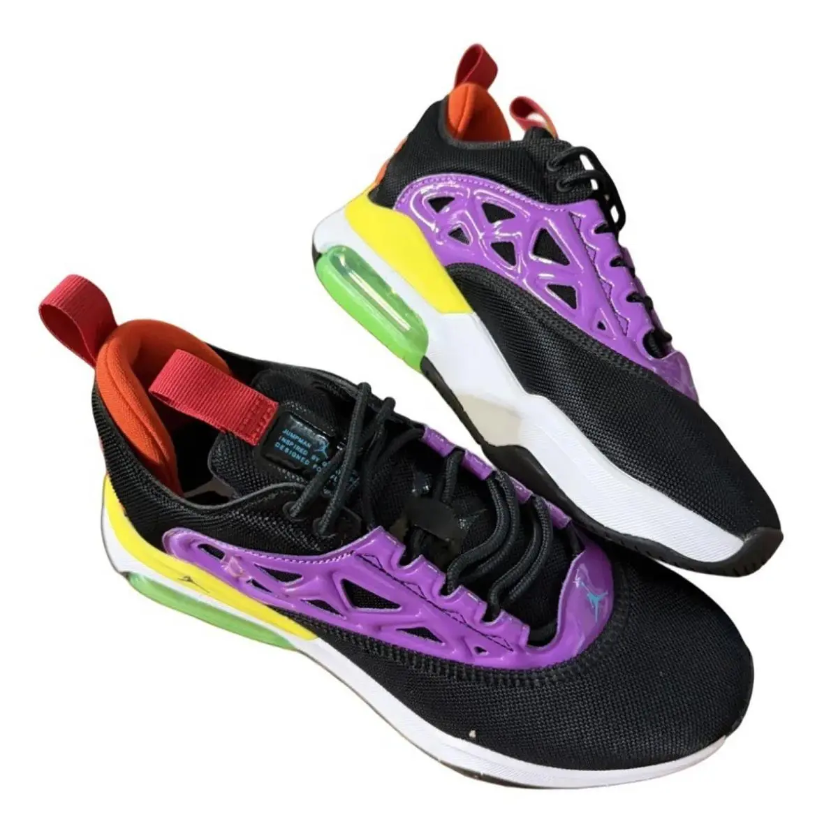 Nike shoes - WMNS Jordan Air Max 200 XX - AV5186 004 - Black/Laser Blue-Purple Nebula 0