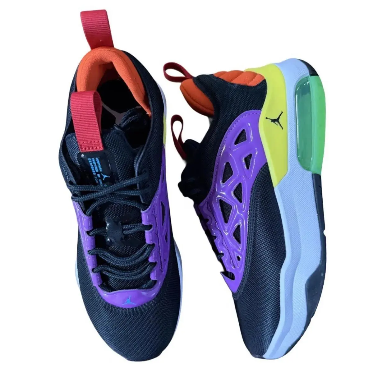 Nike shoes - WMNS Jordan Air Max 200 XX - AV5186 004 - Black/Laser Blue-Purple Nebula 10