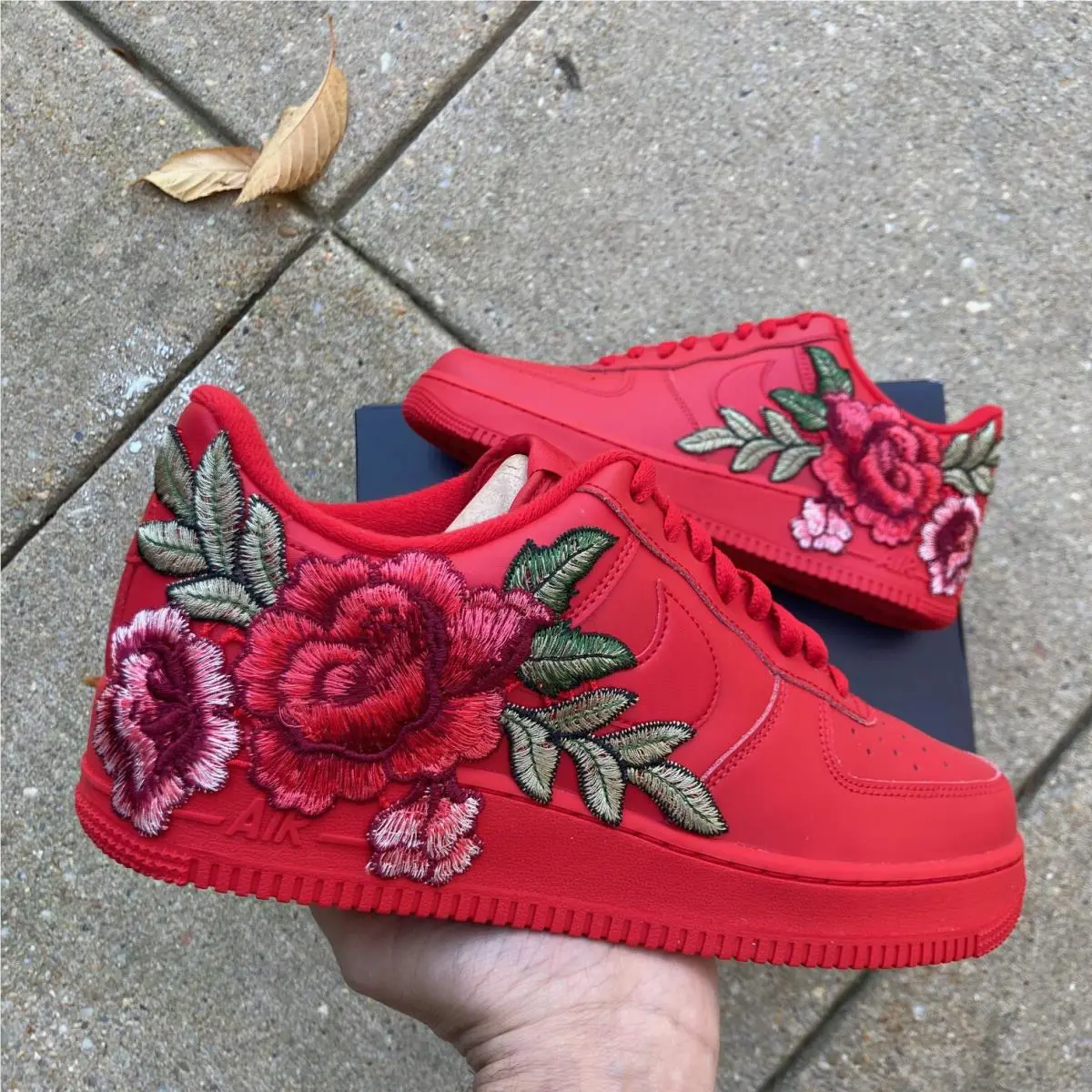 Nike shoes - Nike Air Force 1 - Air Force - DD8959-100 - Red 3