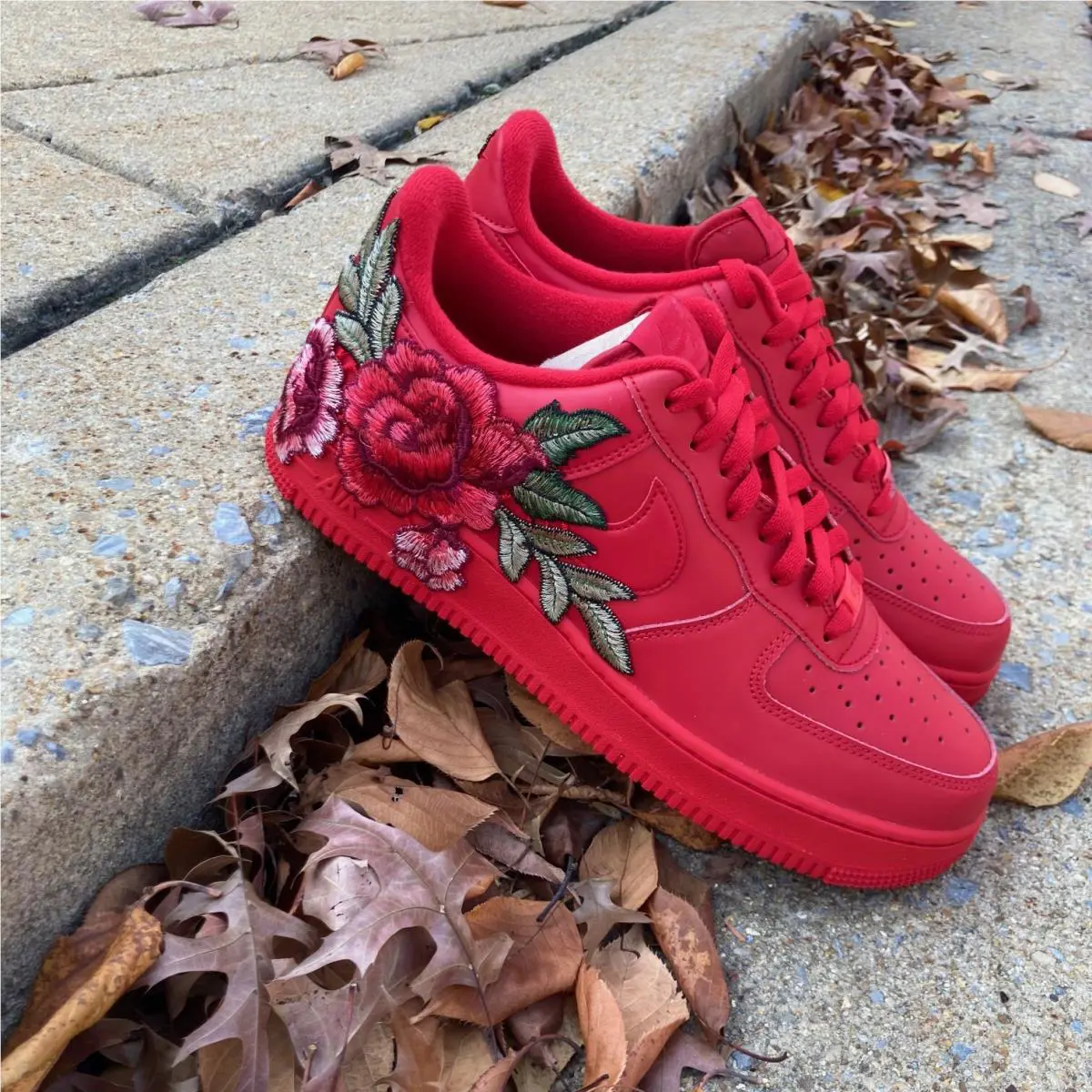 Nike shoes - Nike Air Force 1 - Air Force - DD8959-100 - Red 7