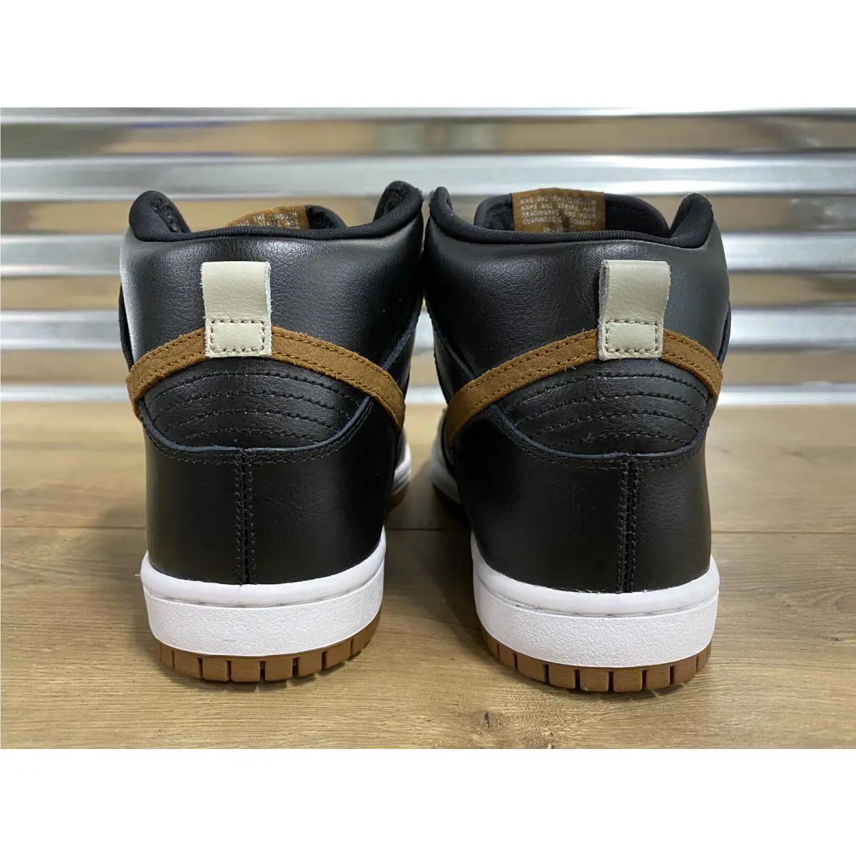 Nike shoes - Nike Dunk High Pro - Dunk High Pro - 305050-020 - Black, Manufacturer: Light British Tan 4