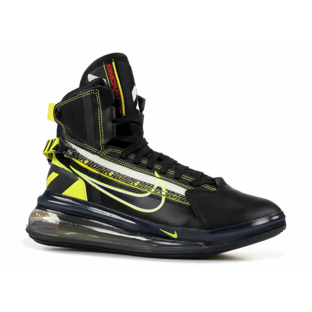 Nike shoes - Black/Dynamic Yellow 2