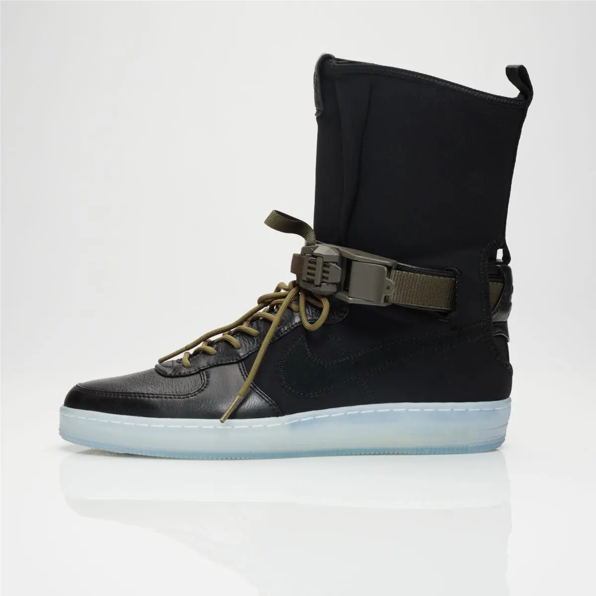 Nike shoes - Nike Air Force 1 - Air Force - 649941-003 - Black/Medium Olive 1