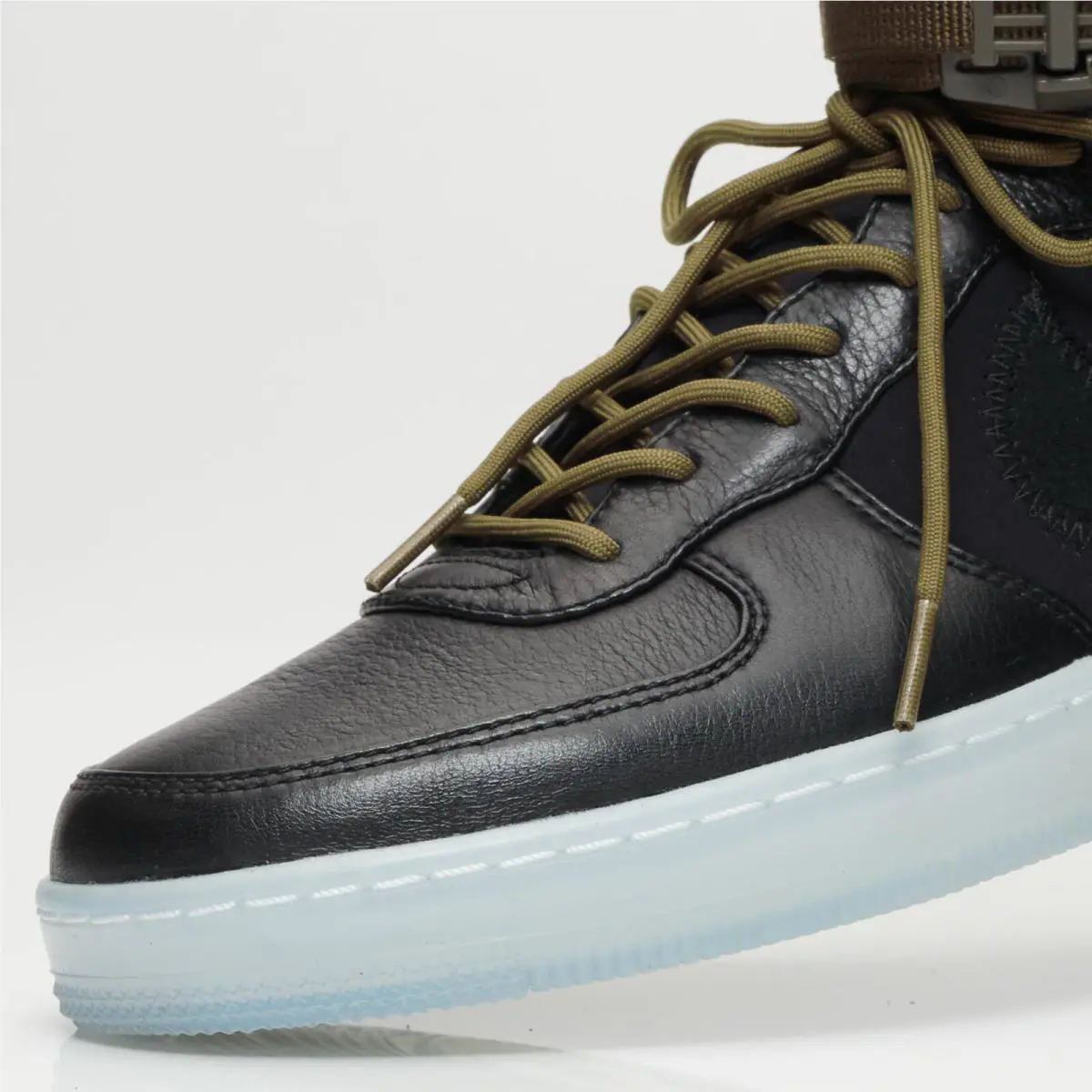 Nike shoes - Nike Air Force 1 - Air Force - 649941-003 - Black/Medium Olive 4