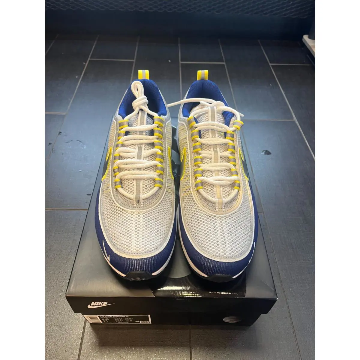 Nike shoes - HF9117101 - HF9117-101 - DEEP BLUE AND YELLOW 3