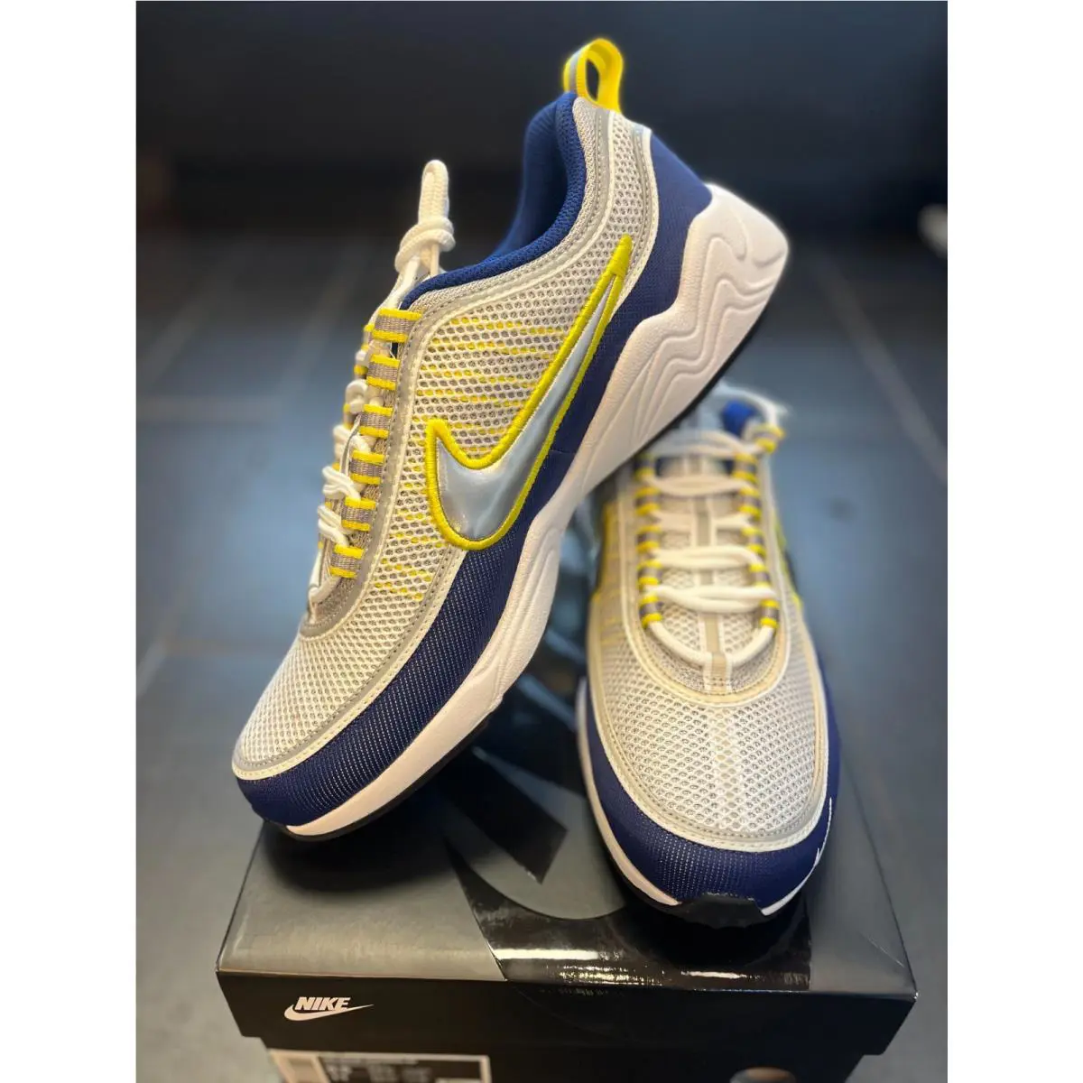 Nike shoes - HF9117101 - HF9117-101 - DEEP BLUE AND YELLOW 4