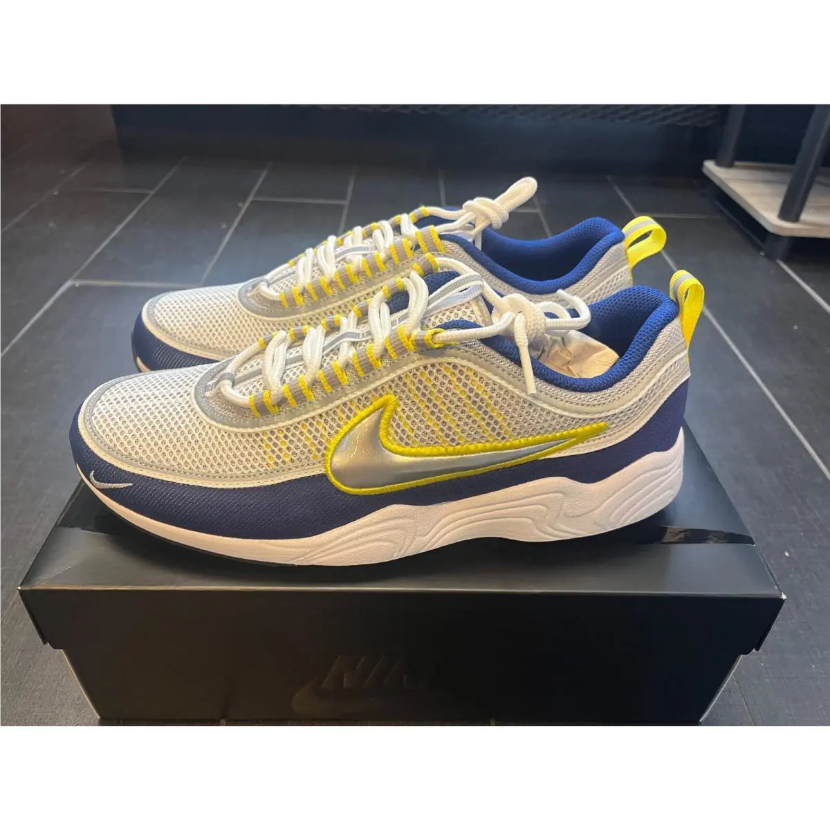 Nike shoes - HF9117101 - HF9117-101 - DEEP BLUE AND YELLOW 5