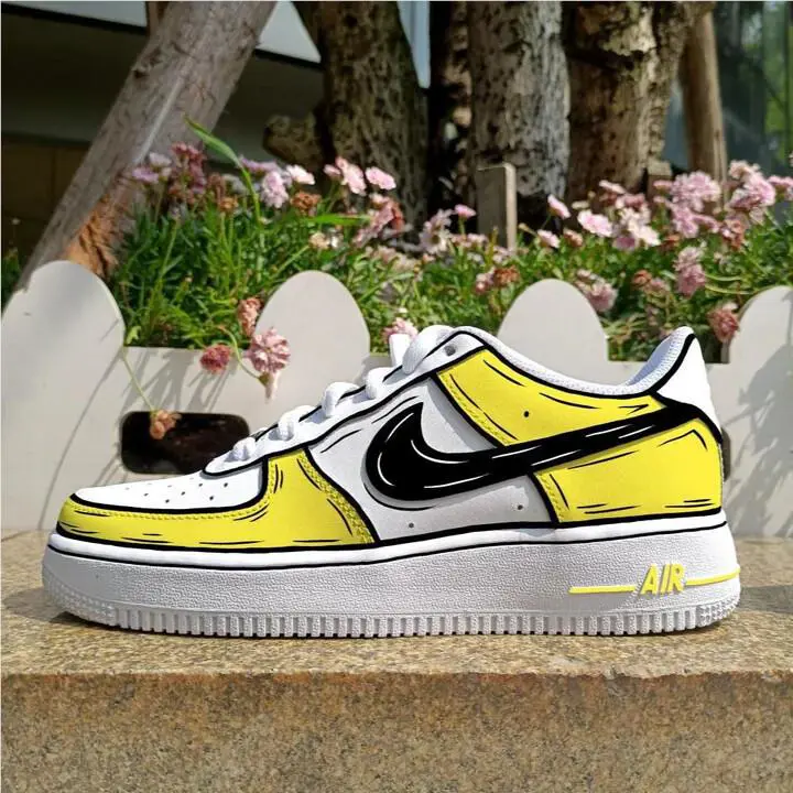 Nike shoes - Nike Air Force 1 - Air Force - DD8959-100 - Yellow 12